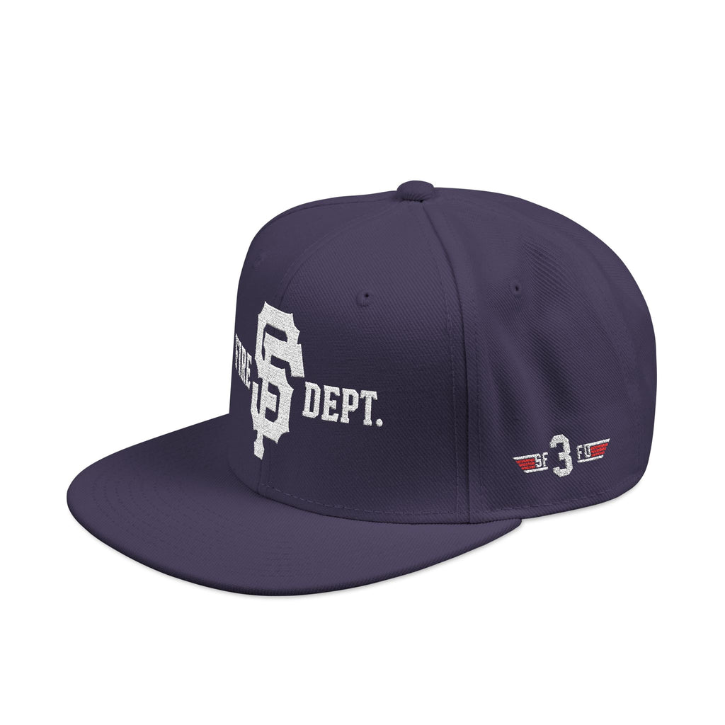 Embroidered SF Dept. Snapback Cap
