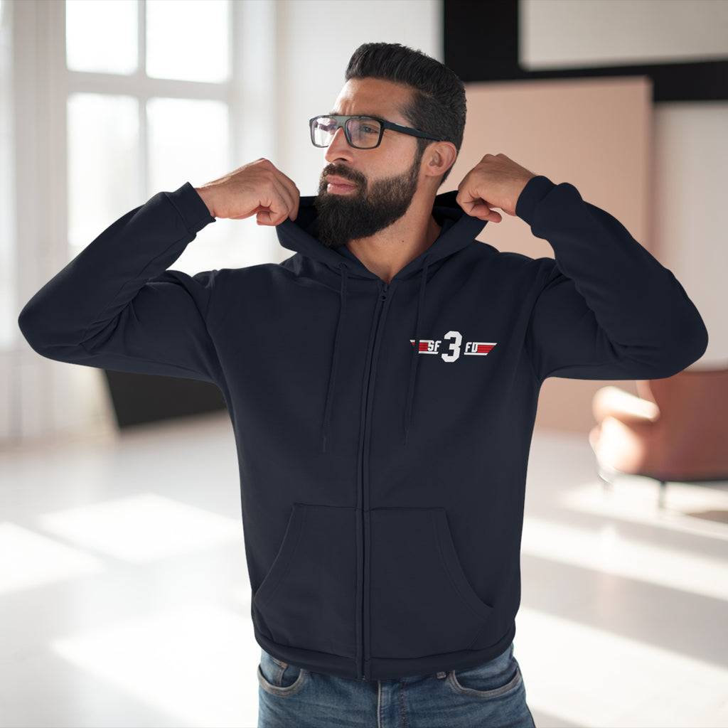 ZIP-UP HOODY - SFFD SFO Station 3