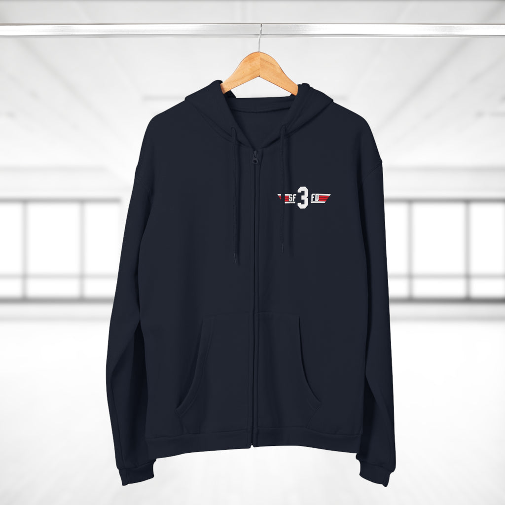 ZIP-UP HOODY - SFFD SFO Station 3