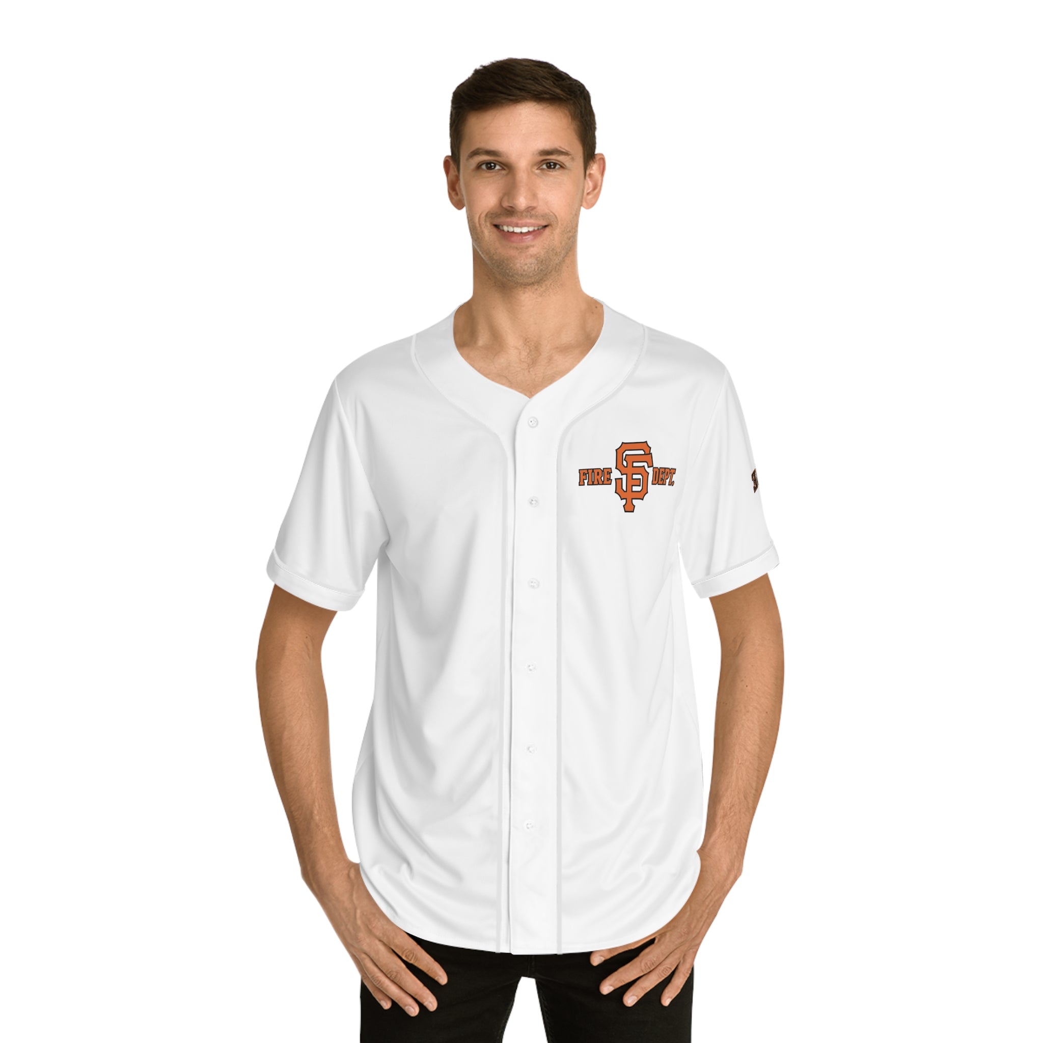Rescue 93 Baseball Jersey – Fire Dept. Graphic Men’s Team Shirt