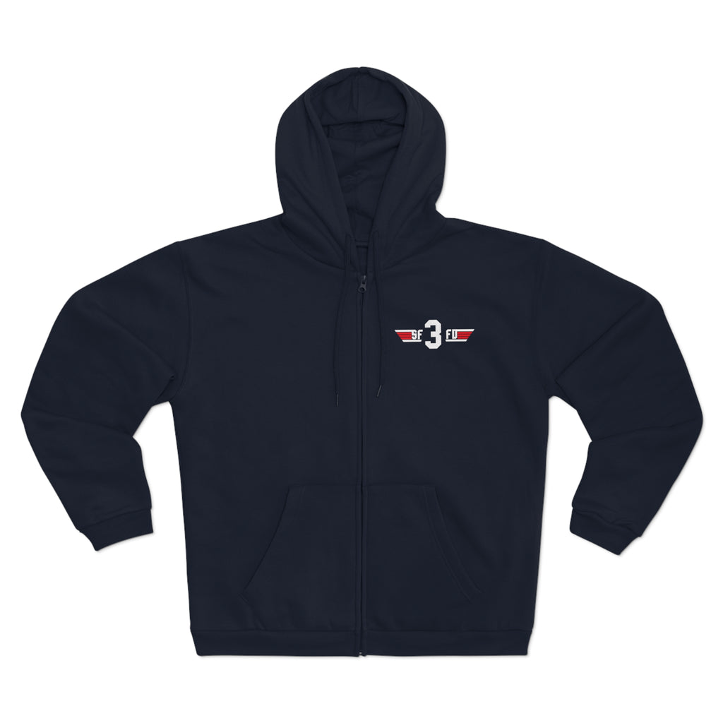 ZIP-UP HOODY - SFFD SFO Station 3