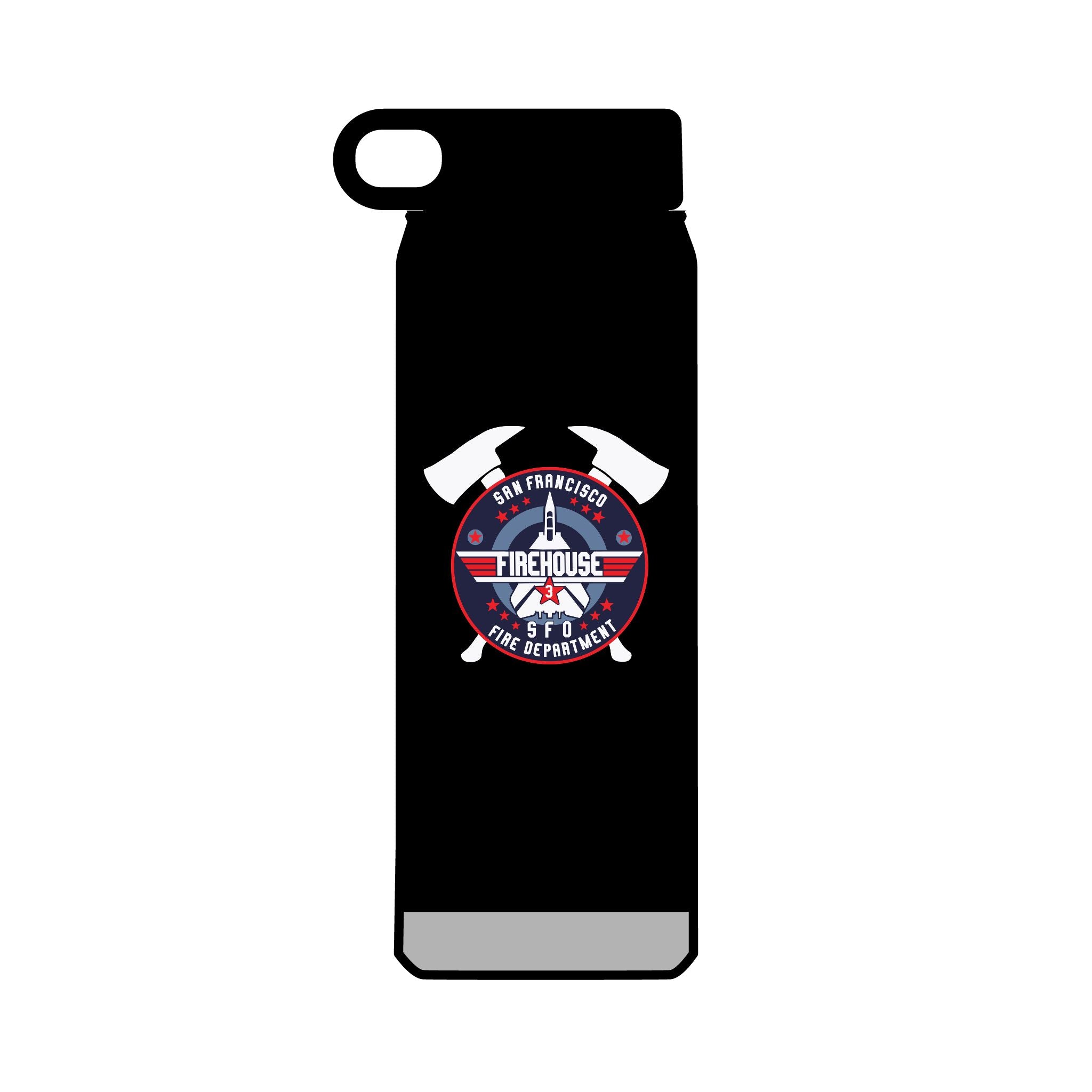 32oz INSULATED WATER BOTTLE - SFFD SFO Station 3