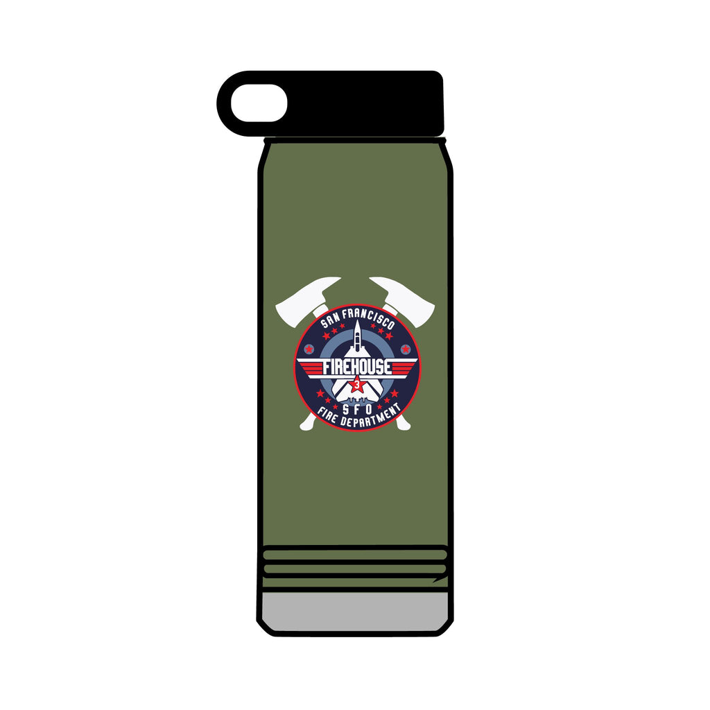 32oz INSULATED WATER BOTTLE - SFFD SFO Station 3
