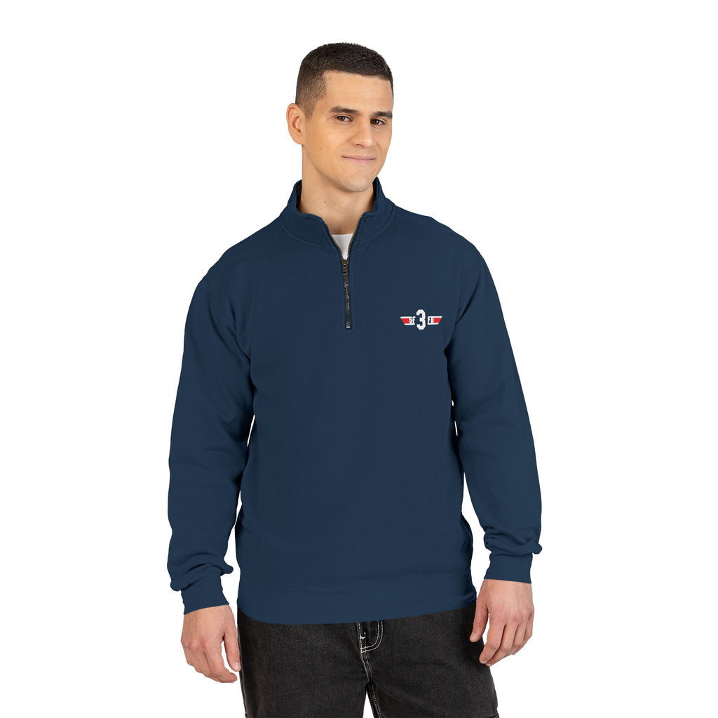 1/4  Zip Sweatshirt — SFFD SFO Station 3