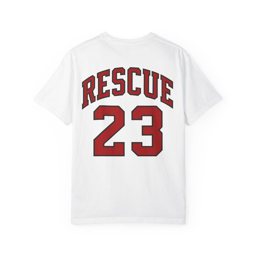 Rescue 23 White Tee — SFFD SFO Station 3