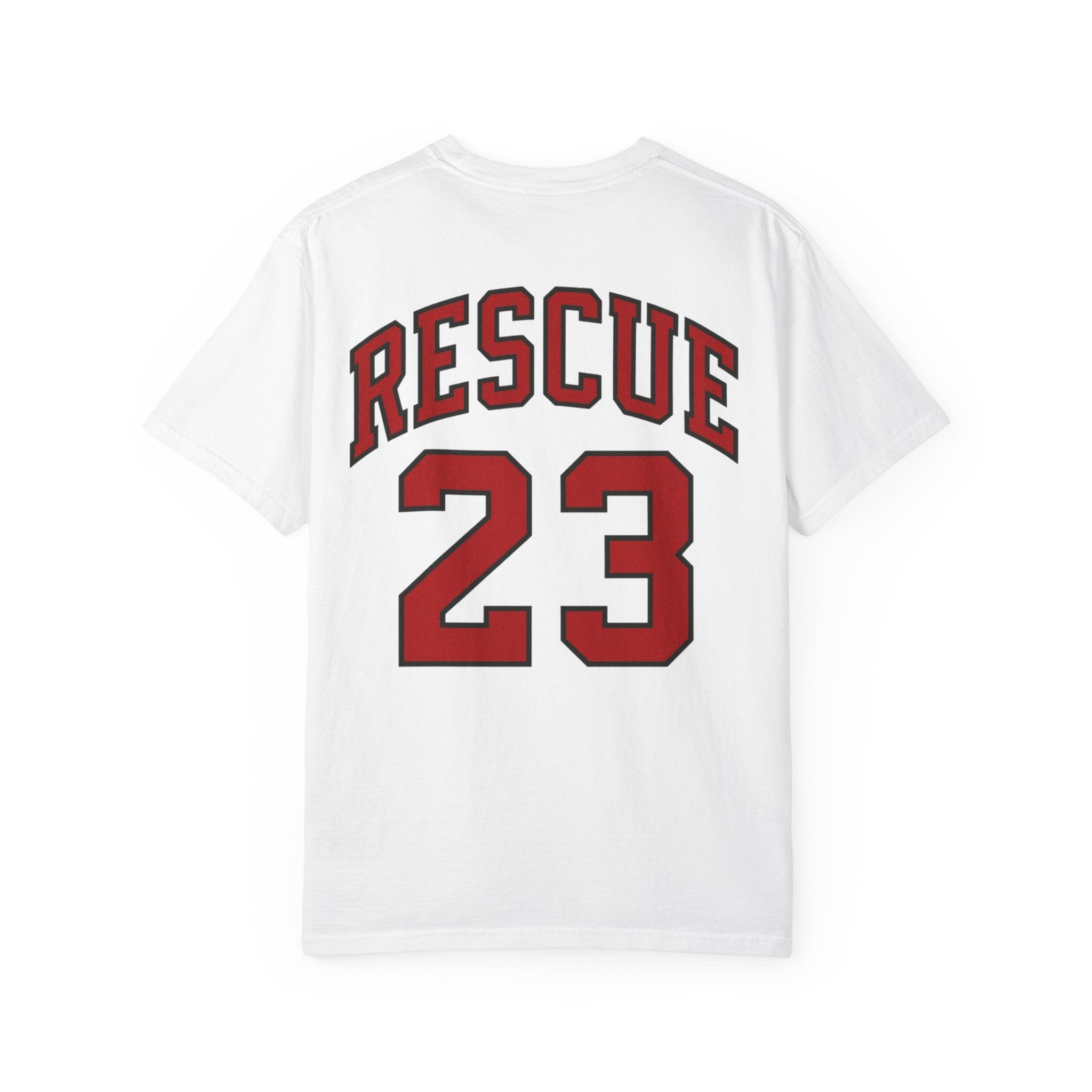 Rescue 23 White Tee — SFFD SFO Station 3