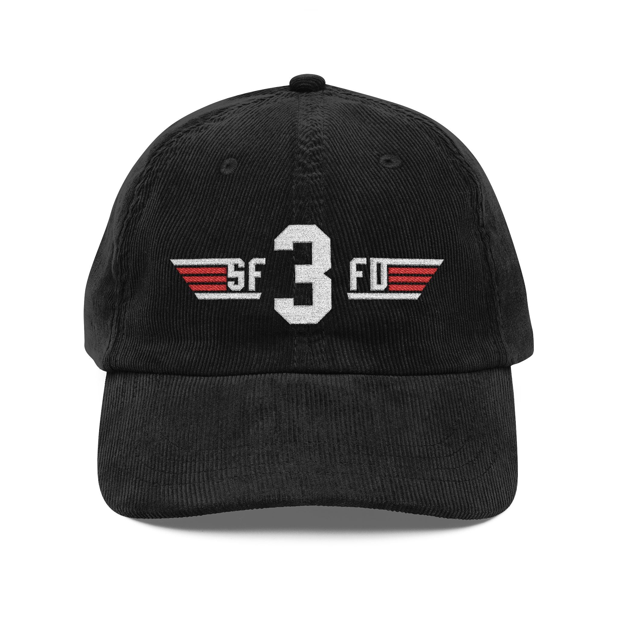 CORDUROY CAP - SFFD SF Station 3