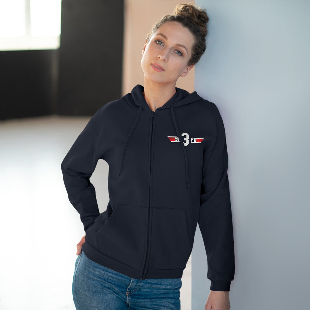 ZIP-UP HOODY - SFFD SFO Station 3