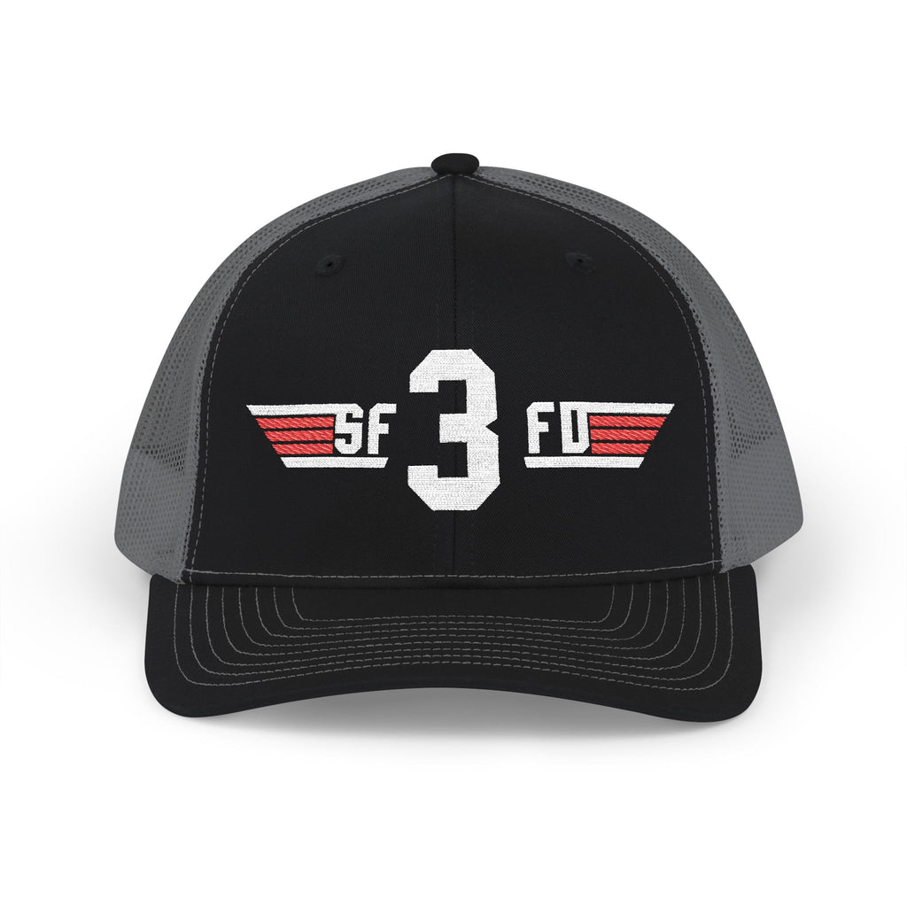 SNAPBACK TRUCKER HAT - SFFD SFO Station 3