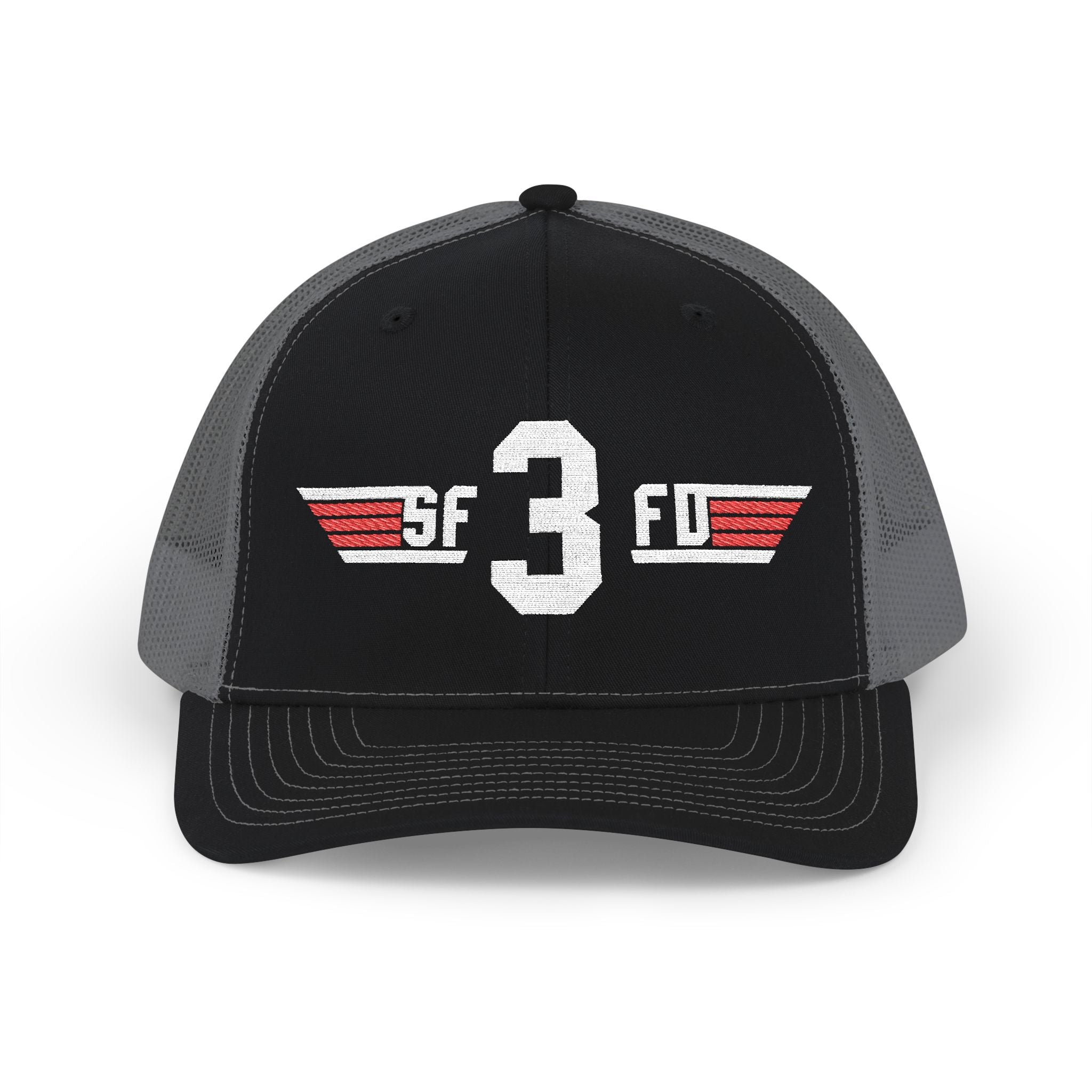 SNAPBACK TRUCKER HAT - SFFD SFO Station 3