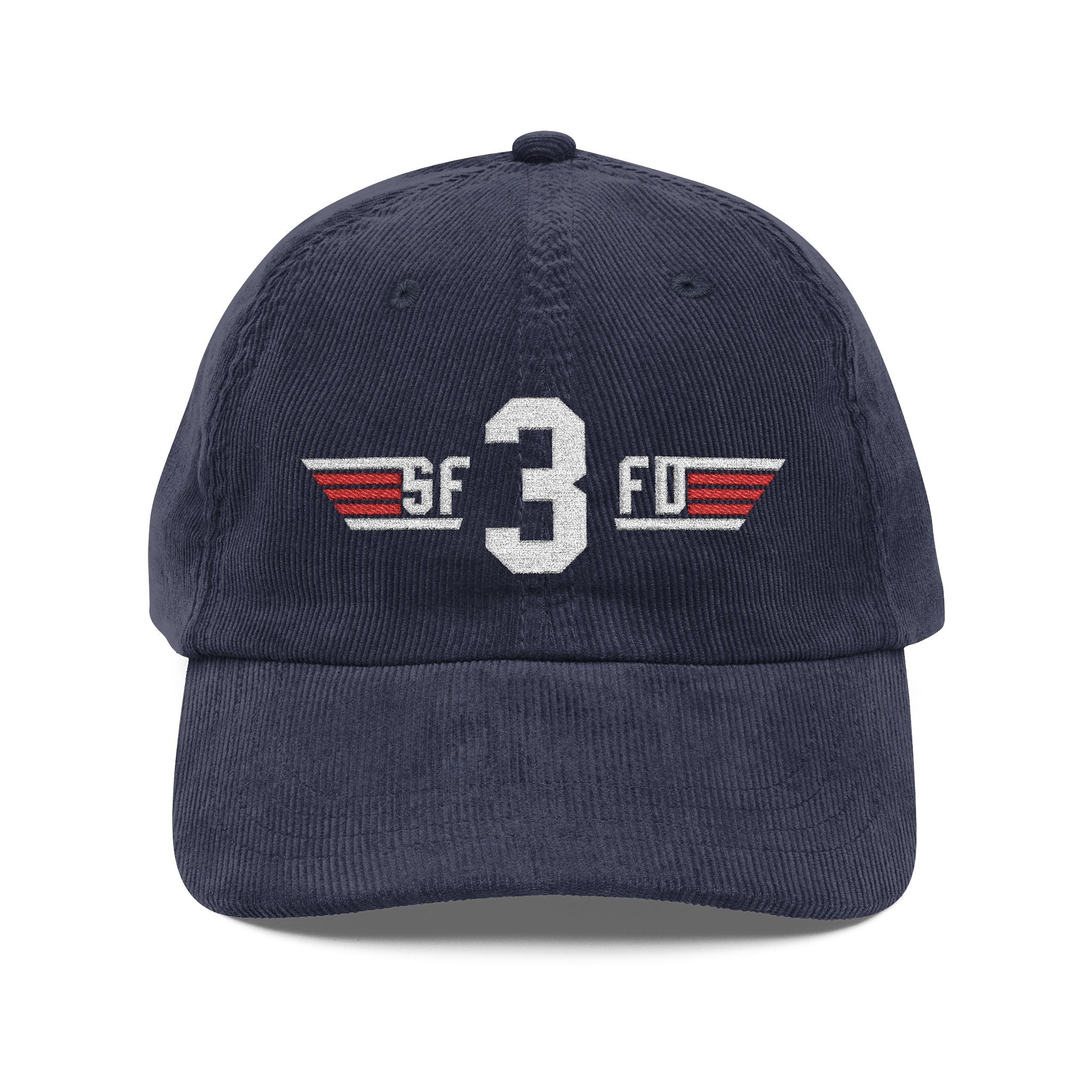 CORDUROY CAP - SFFD SF Station 3