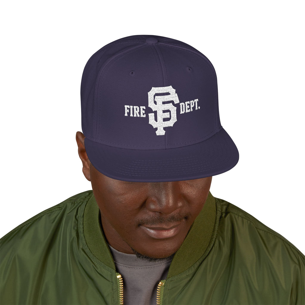 Embroidered SF Dept. Snapback Cap