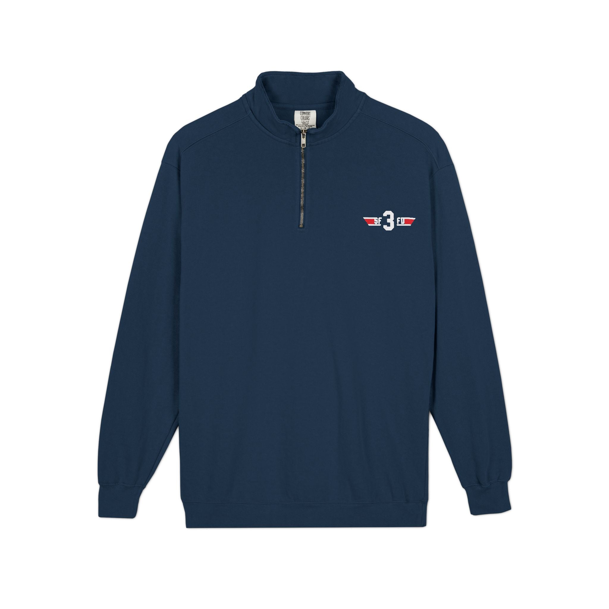 1/4  Zip Sweatshirt — SFFD SFO Station 3