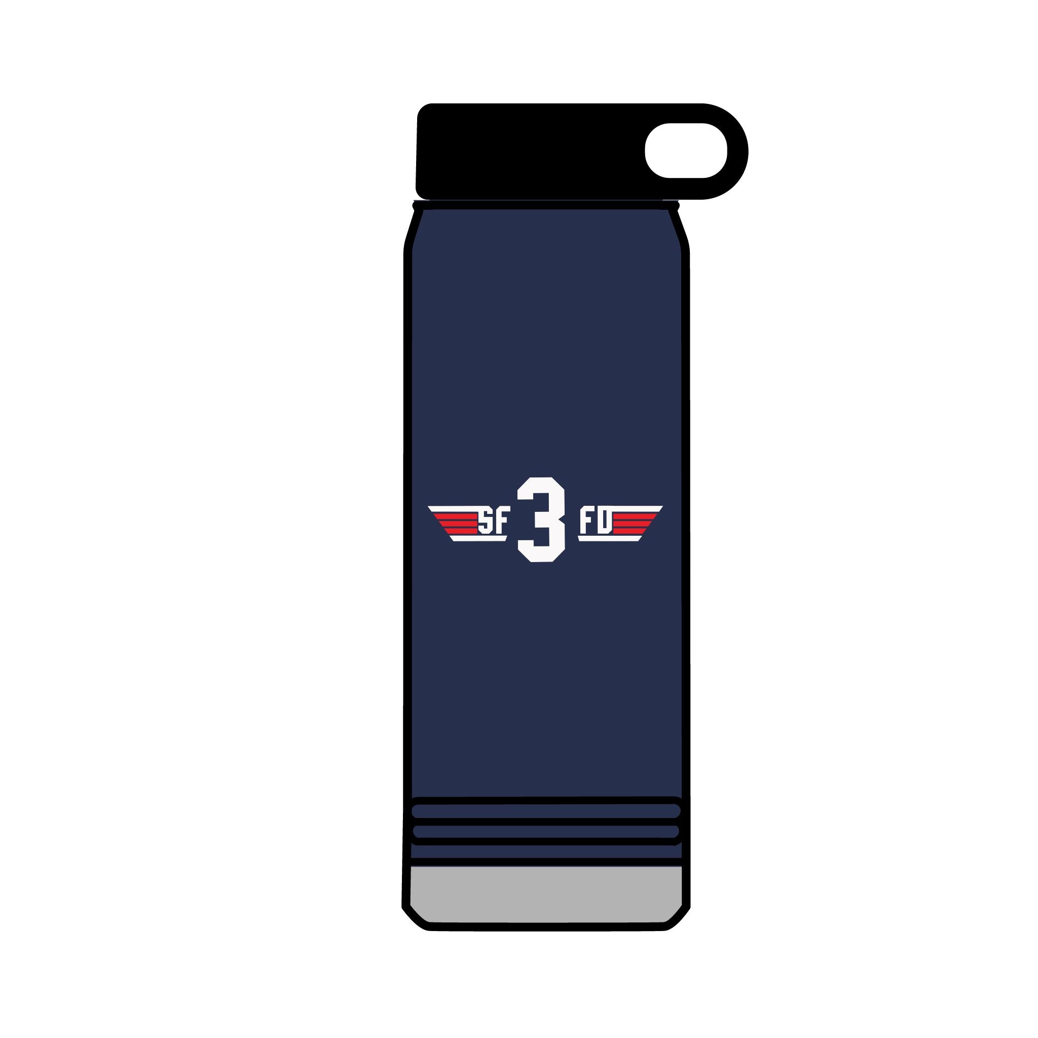 32oz INSULATED WATER BOTTLE - SFFD SFO Station 3