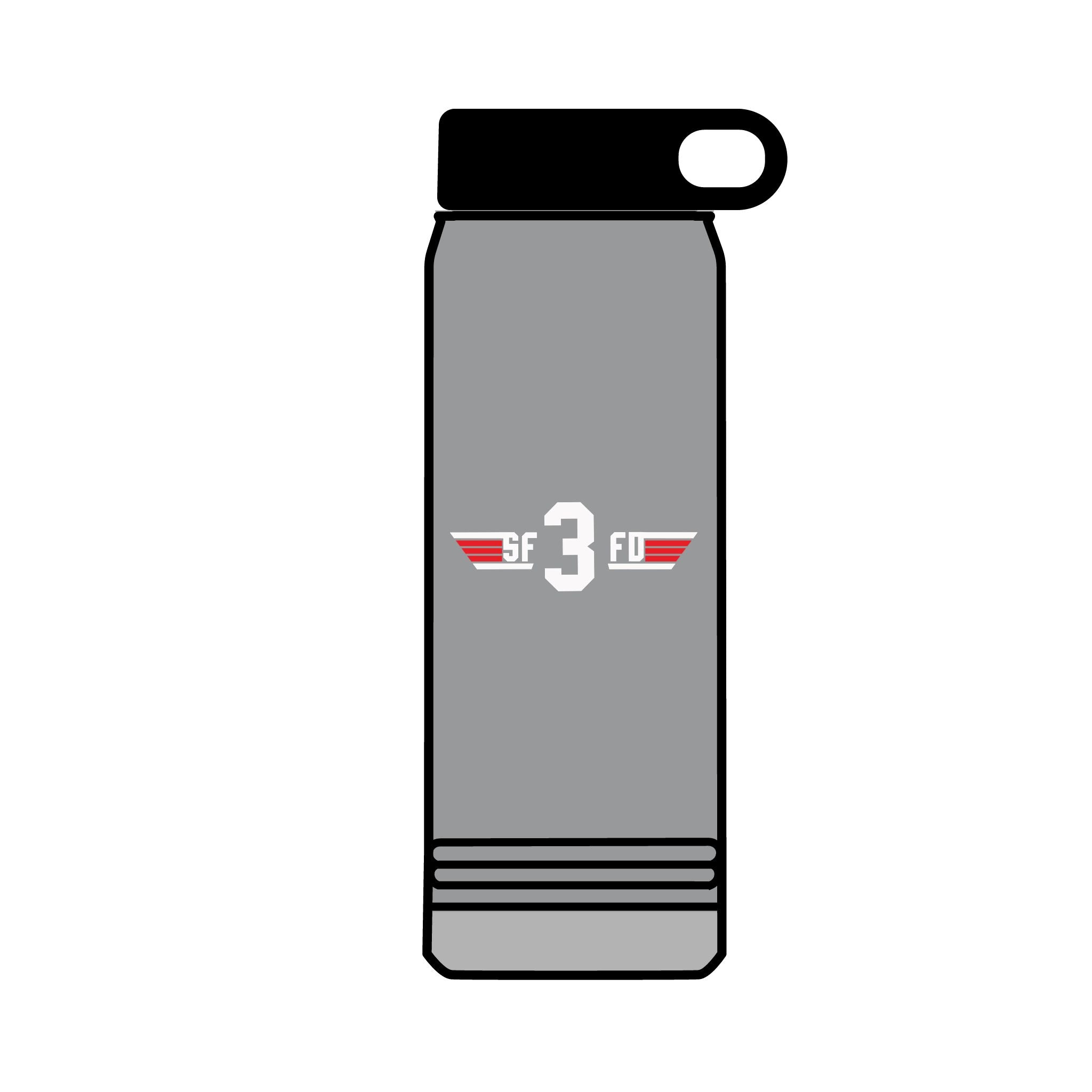 32oz INSULATED WATER BOTTLE - SFFD SFO Station 3