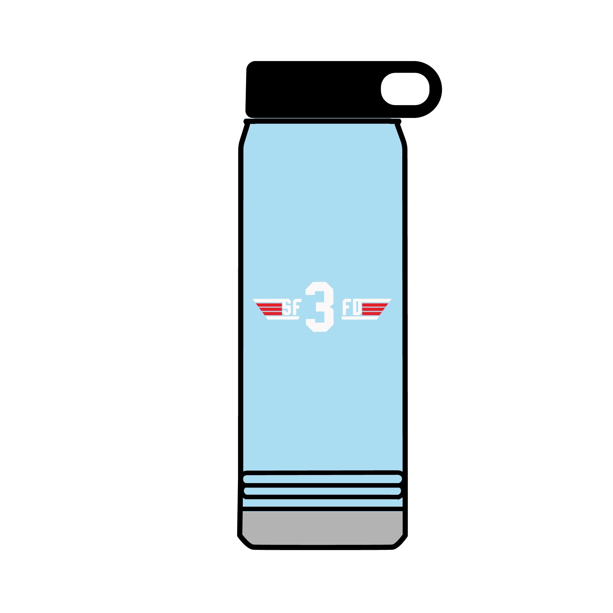 32oz INSULATED WATER BOTTLE - SFFD SFO Station 3