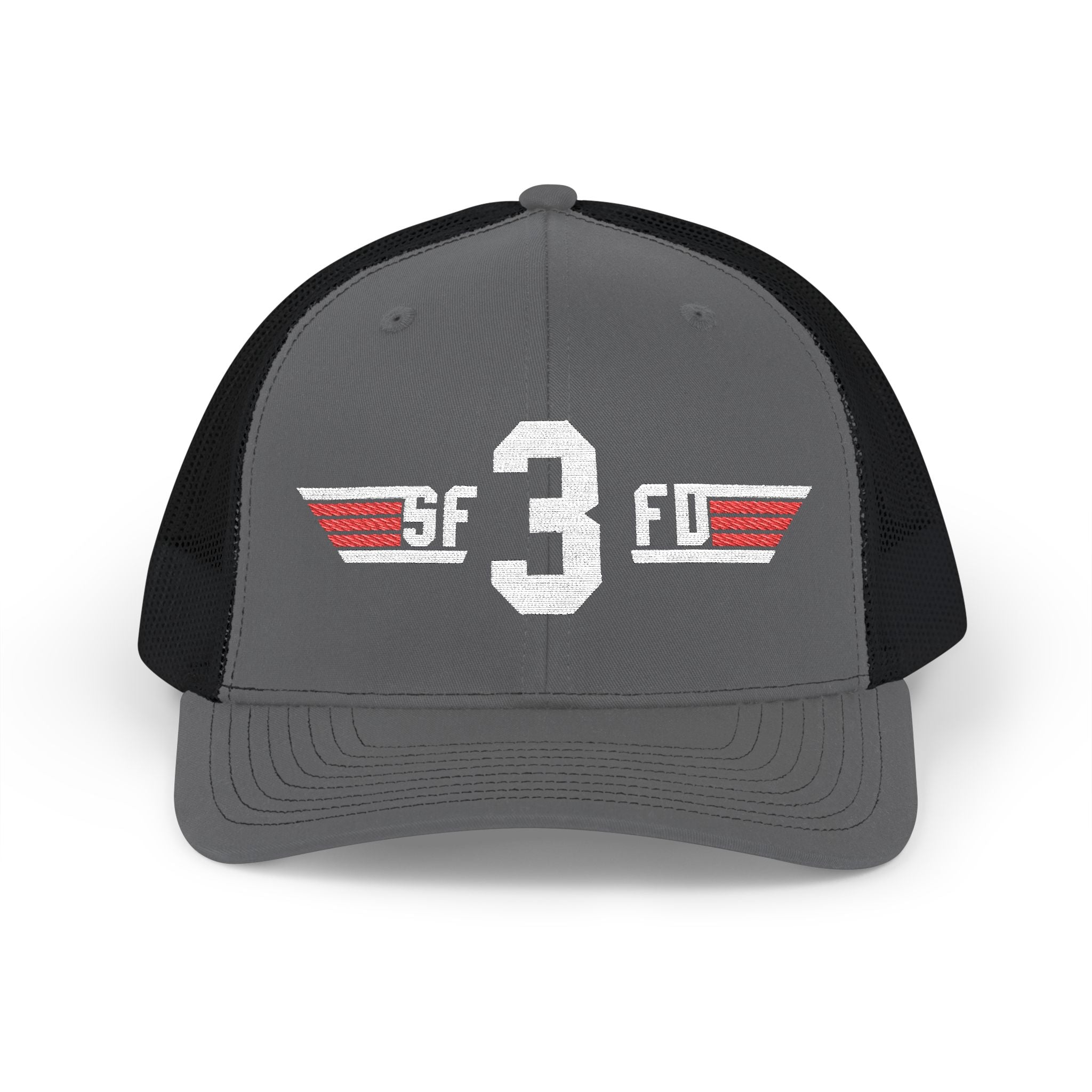 SNAPBACK TRUCKER HAT - SFFD SFO Station 3