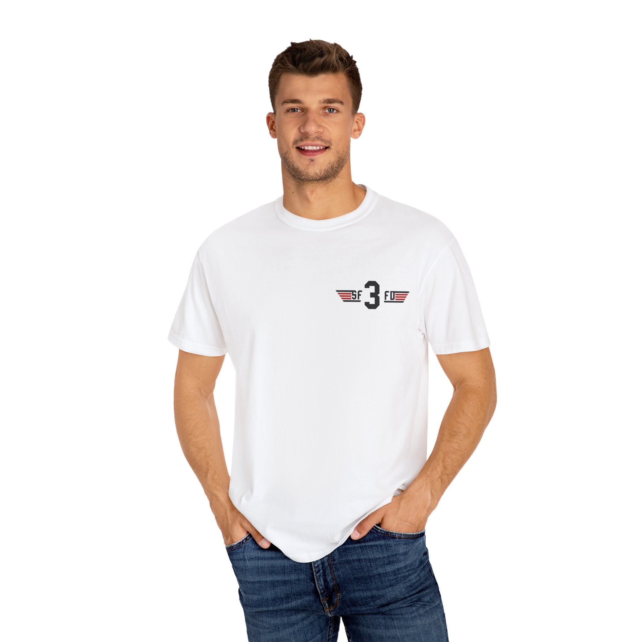 WHITE SFFD SFO Station 3 - Shirt
