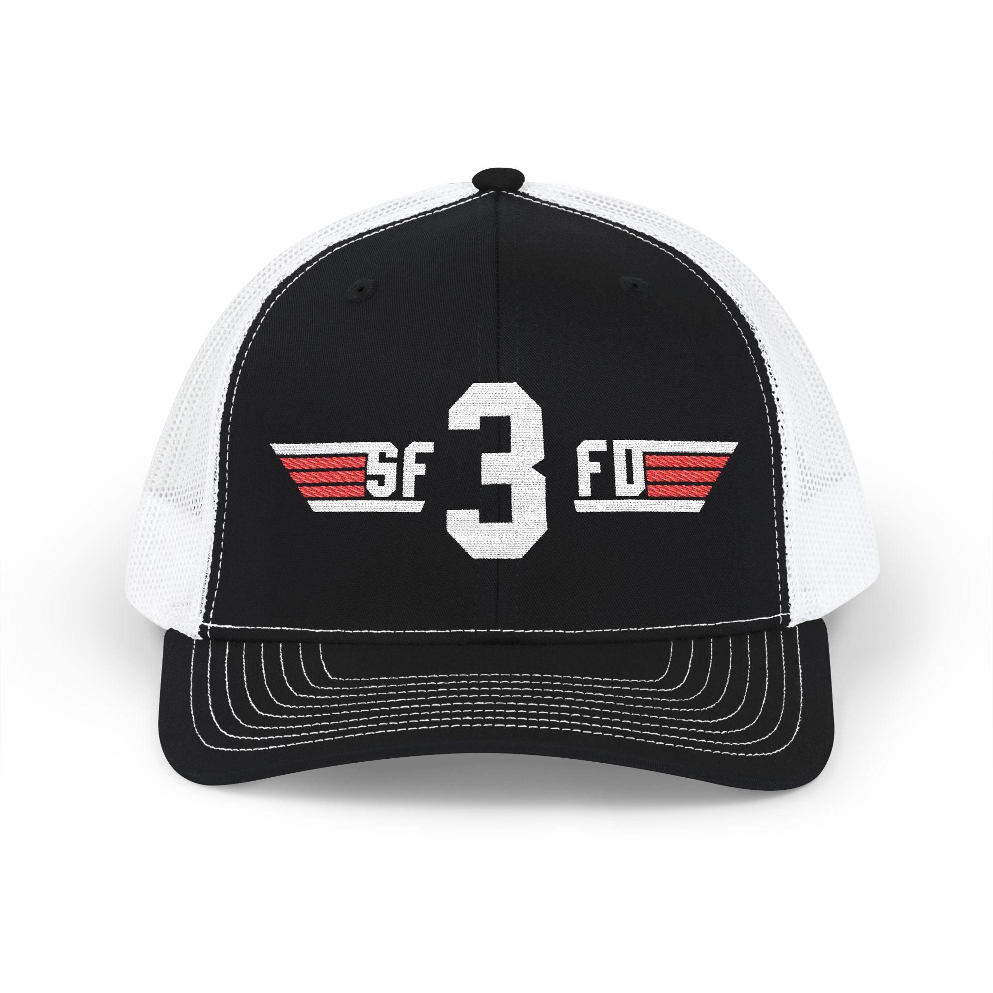 SNAPBACK TRUCKER HAT - SFFD SFO Station 3