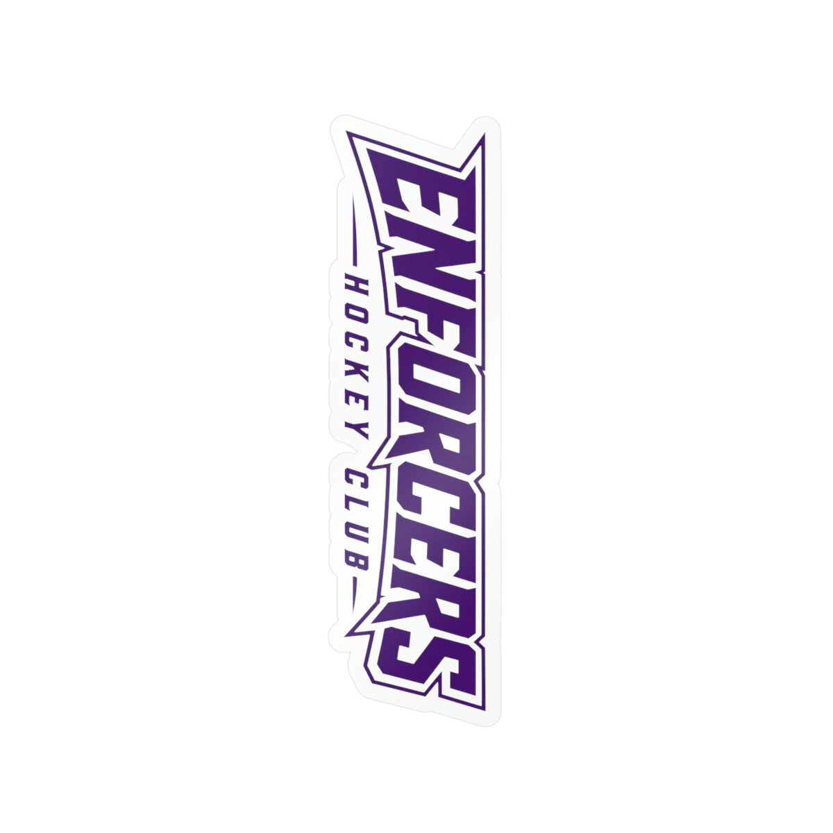 Enforcers Hockey Club Vinyl Sticker